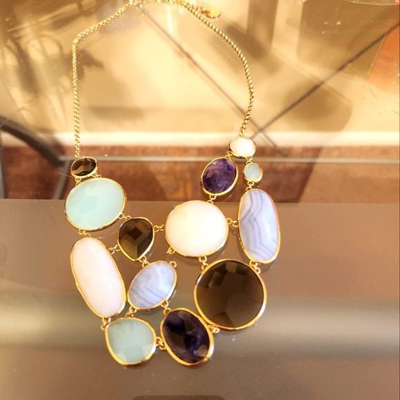 Stella & Dot Necklace & Earrings NWOT - Picture 3 of 4